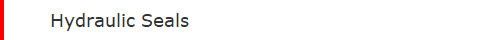 Hydraulic Seals