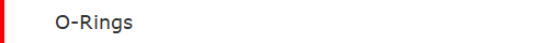 O-Rings